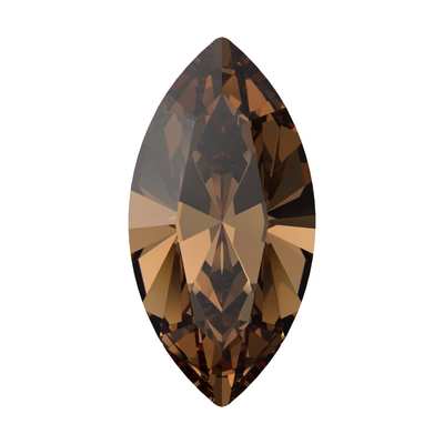 4228 6 x 3 mm Recreated Light Smoked Topaz F - 720 