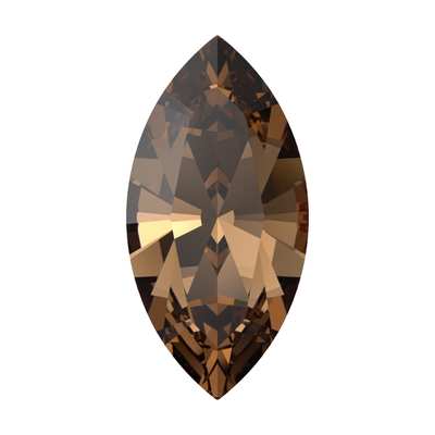 4228 10 x 5 mm Recreated Light Smoked Topaz F - 360 