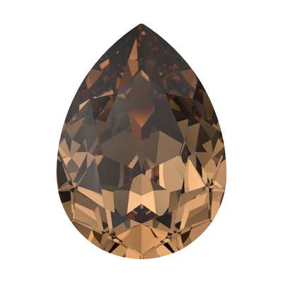 4320 8 x 6 mm Recreated Light Smoked Topaz F - 180 