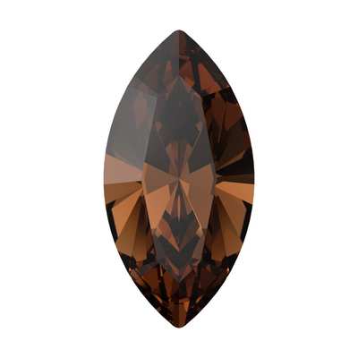 4228 6 x 3 mm Recreated Smoked Topaz F - 720 