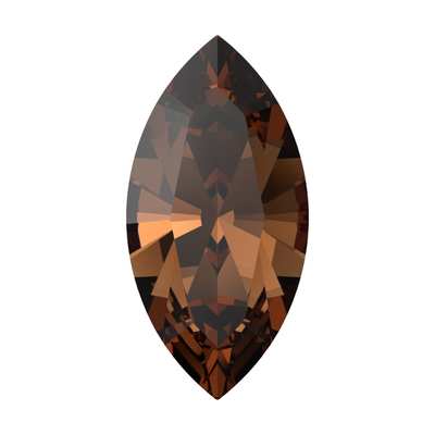 4228 10 x 5 mm Recreated Smoked Topaz F - 360 