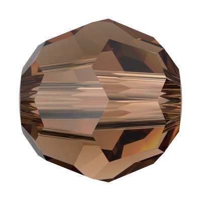 5000 4 mm Recreated Smoked Topaz - 720 