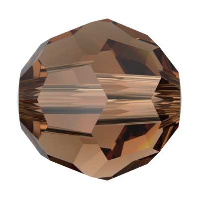 5000 6 mm Recreated Smoked Topaz - 360 