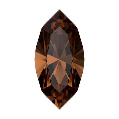 4228 5 x 2,5 mm Recreated Smoked Topaz F - 720 