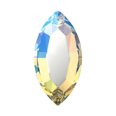 2200 8 x 4 mm Crystal Shimmer F - 360 