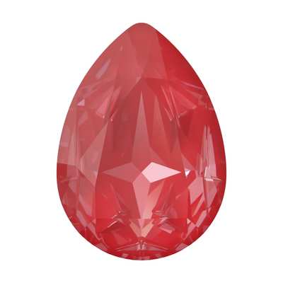 4390 14 x 10 mm Crystal Poppy Red Ignite - 144 