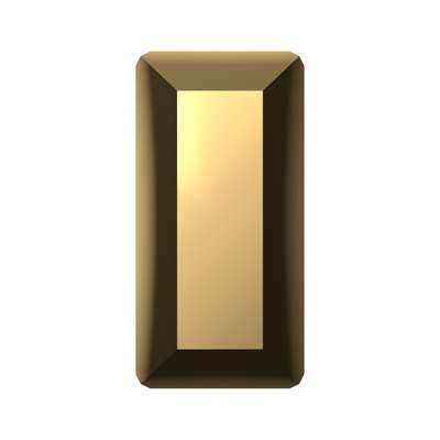 2510 3,7 x 1,9 mm Crystal Aurum M HF - 720 