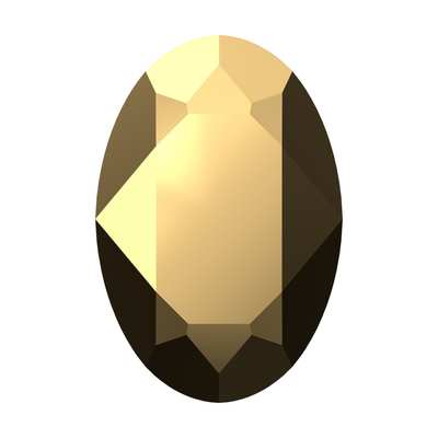4120 6 x 4 mm Crystal Aurum F - 360 