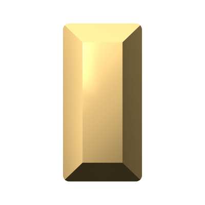 4501 5 x 2,5 mm Crystal Aurum F - 720 