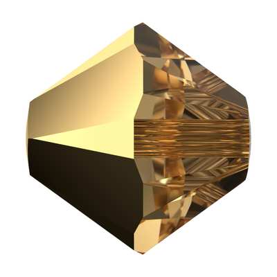 5328 6 mm Crystal Aurum 2X - 360 