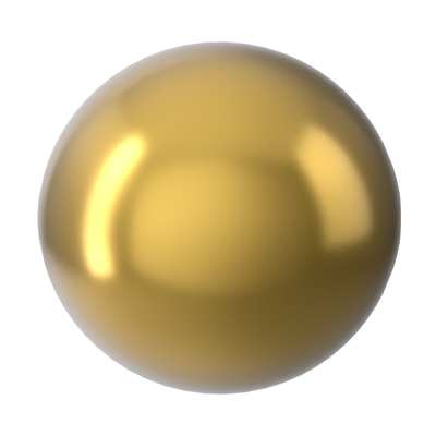 5818 6 mm Crystal Royal Gold Pearl - 500 