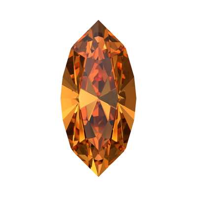 4228 4 x 2 mm Dark Orange F - 720 