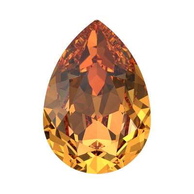 4320 10 x 7 mm Dark Orange F - 144 