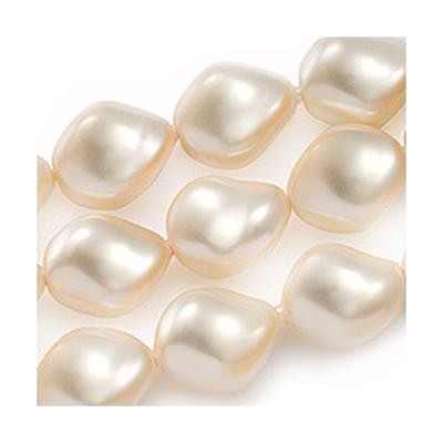 5826 9 x 8 mm Crystal Creamrose Light Pearl - 250 