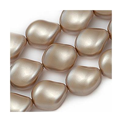 5826 9 x 8 mm Crystal Powder Almond Pearl - 50 