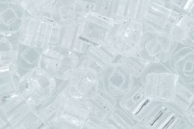 CUBE 3mm #0001 Crystal TR 25