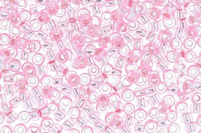 ROUND 11/0 2,2mm #0038 Pink CL Silver 25