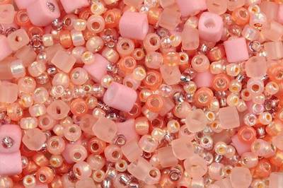 MIX #3202 Rose-Peach Colors 25
