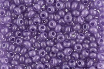 ROUND RH 10/0 2,3mm #17728 Alabaster FC Terra Metallic Violet 50