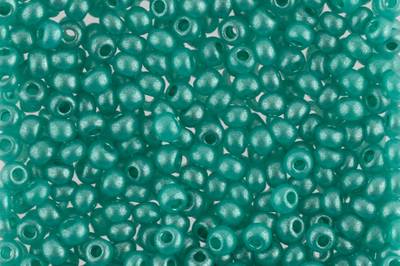 ROUND RH 10/0 2,3mm #17758 Alabaster FC Terra Metallic Green 50