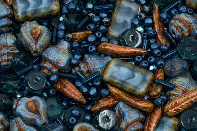   #011 Dark Blue-Copper 500