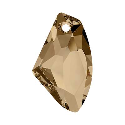 6656 19 mm Crystal Golden Shadow - 48 