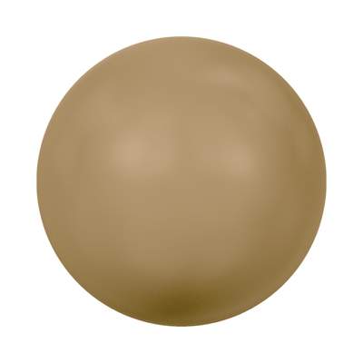 5810 2 mm Crystal Antique Brass Pearl - 1000 