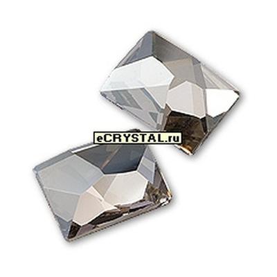 2520 8 x 6 mm Crystal Silver Shade F - 1 