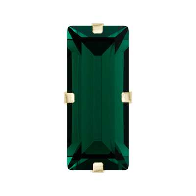 719.39.191 4 x 2 mm Emerald / Gold JC - 1440 