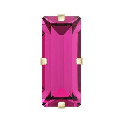 719.39.191 4 x 2 mm Fuchsia / Gold JC - 1440 