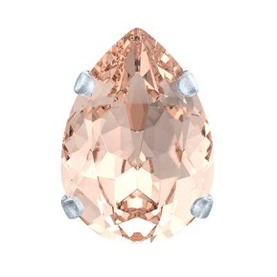 719.35.404 6 x 4 mm Light Peach / Silver SC - 144 