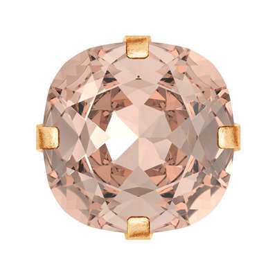 719.39.010 10 x 10 mm Light Peach / Brass JC - 144 