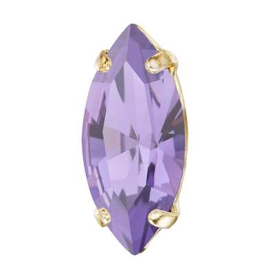 719.39.048 15 x 7 mm Tanzanite / Gold SC - 144 