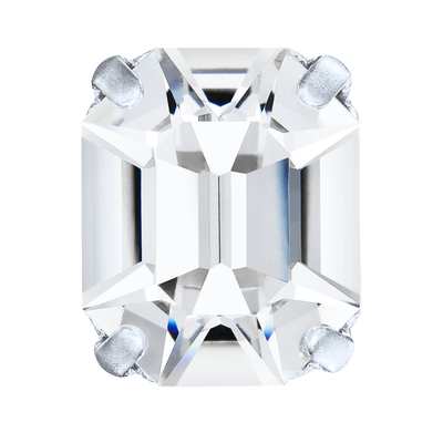 719.37.406 8 x 6 mm Crystal / Silver SC - 288 