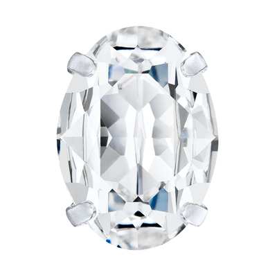 719.36.404 6 x 4 mm Crystal / Silver SC - 288 