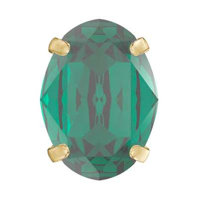 719.36.106 8 x 6 mm Emerald / Brass JC - 144 