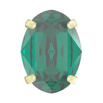 719.36.406 8 x 6 mm Emerald / Gold SC - 144 