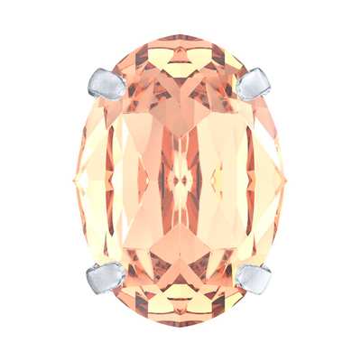 719.36.406 8 x 6 mm Light Peach / Silver SC - 144 