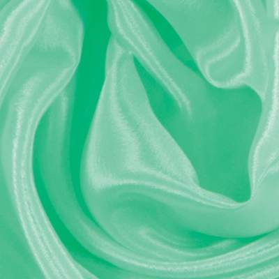 - Satin Chiffon Spearmint - 10 