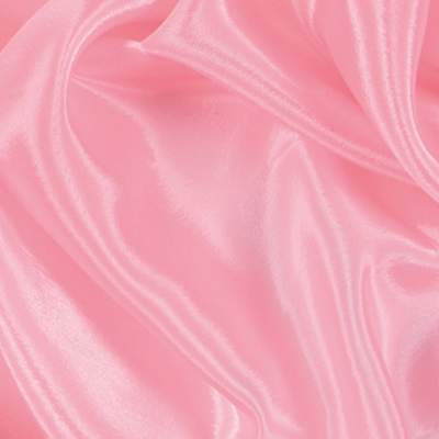 - Satin Chiffon Sugar Pink - 10 