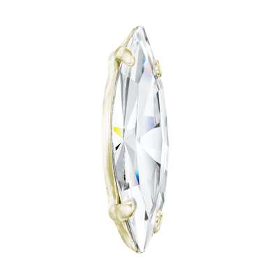 719.38.003 11 x 3 mm Crystal / Gold SC - 144 