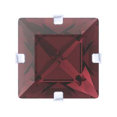 719.39.041 4 x 4 mm Burgundy / Silver SC - 720 